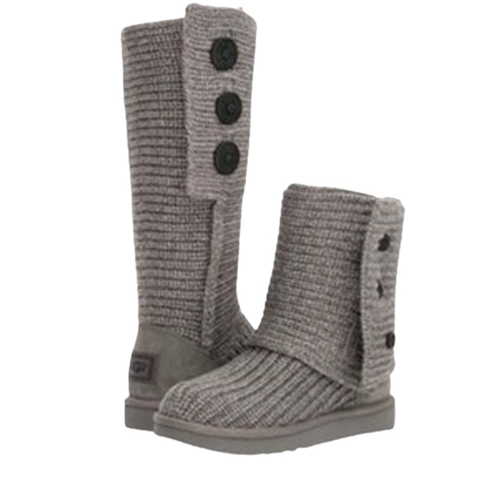 UGG Cardy Knit Sweater Fold Down Winter Boot